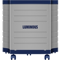 Luminous Double Tall Tubular Battery Trolley