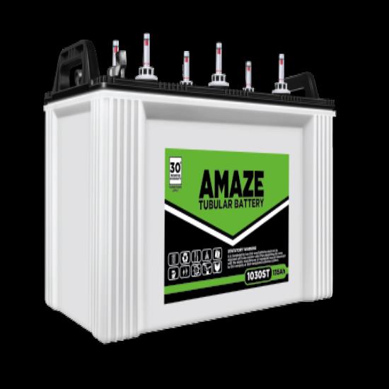 AMAZE 135AH 1030ST SHORT TUBULAR BATTERY