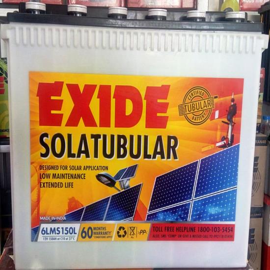 EXIDE 6LMS150L SOLAR BATTERY