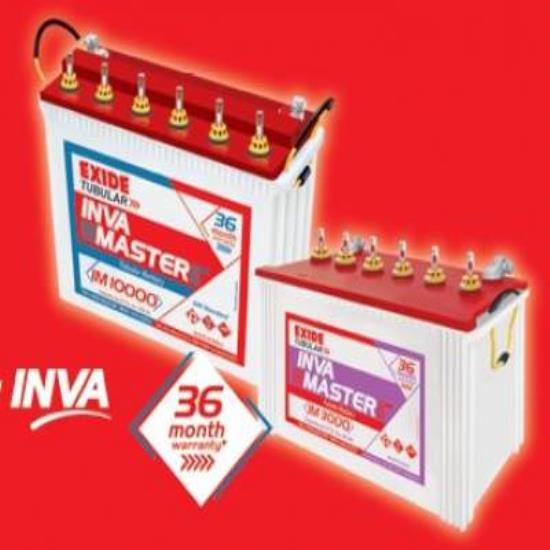 EXIDE INVA MASTER IM 3000 80AH TUBULAR BATTERY