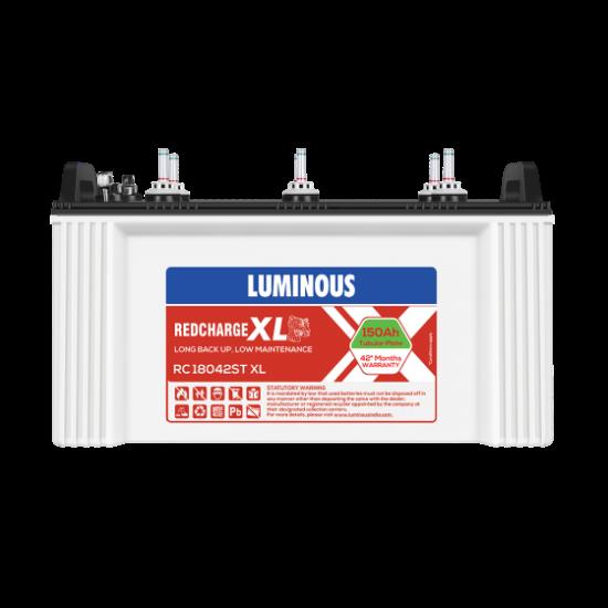 LUMINOUS RC 18042ST XL 150AH TUBULAR BATTERY