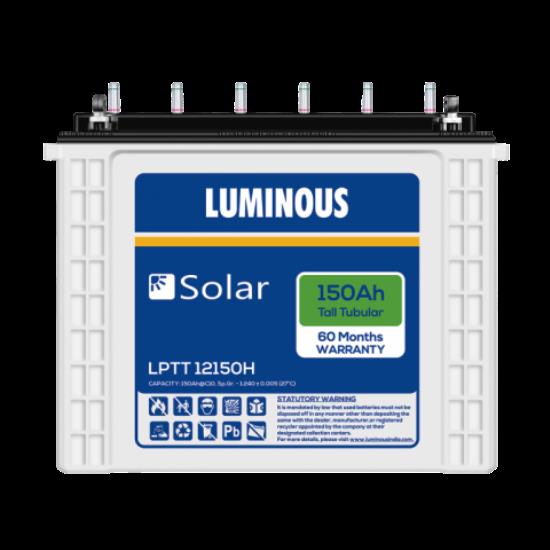 LUMINOUS TALL TUBULAR SOLAR 150AH BATTERY LPT12150H