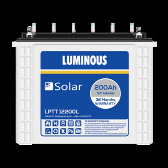 LUMINOUS TALL TUBULAR SOLAR 200AH BATTERY LPTT12200L