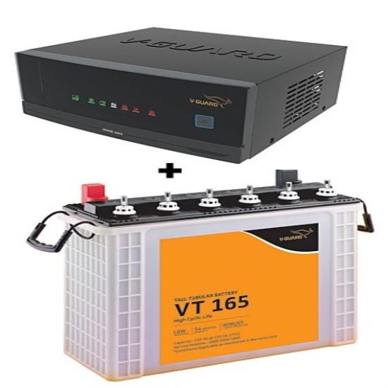 V-GUARD PRIME 1050 UPS + VT165 150AH BATTERY COMBO