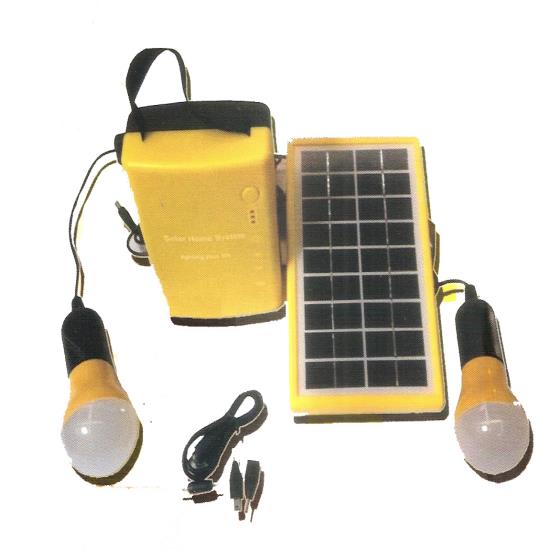 SOLAR HOME LED LIGHTING SYSTEM